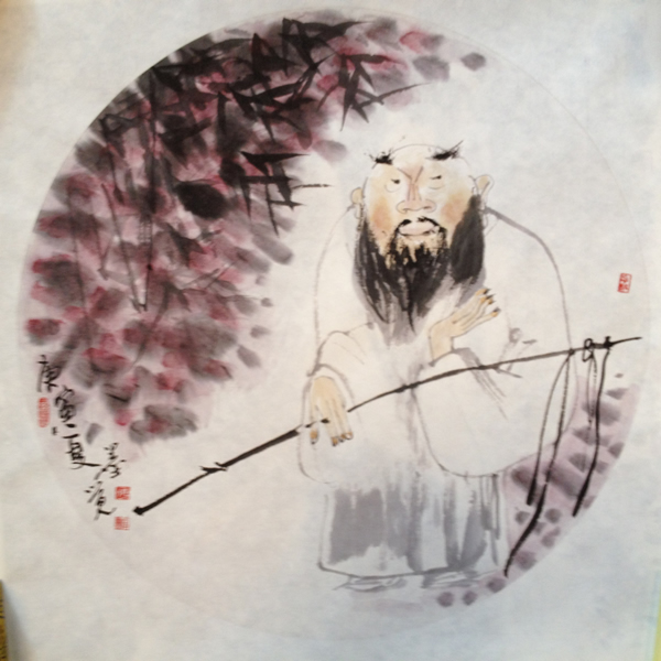 张奎杰作品金秋十月,阳光灿烂,张奎杰,李六三水墨画展于九月三十日至