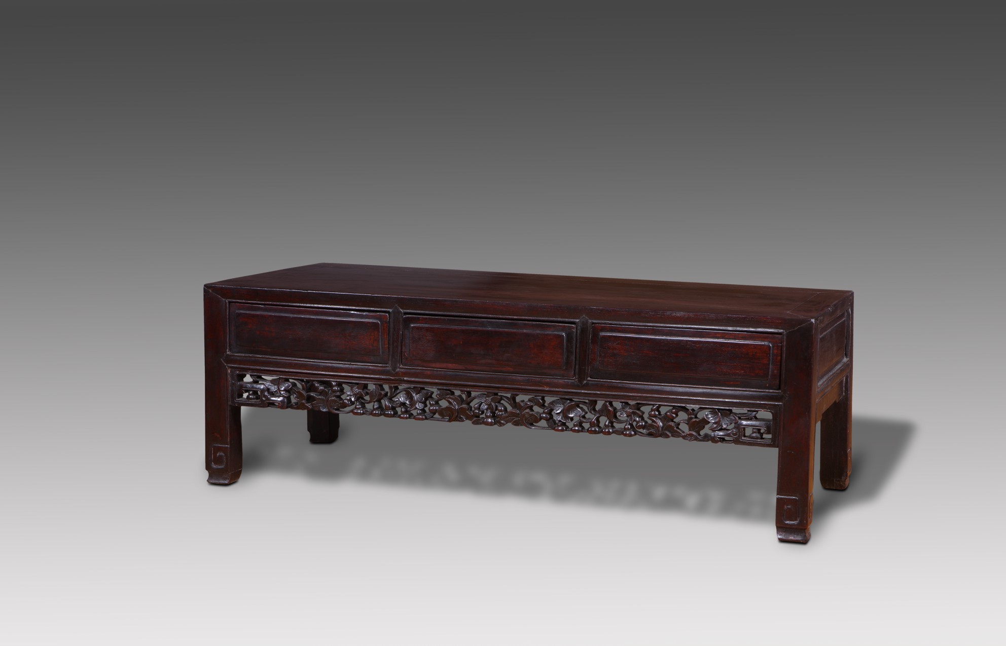 酸枝木葫芦纹炕琴