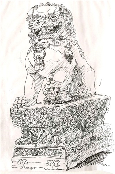 足不出户云游恭王府这个518让我们一起开启艺术写生