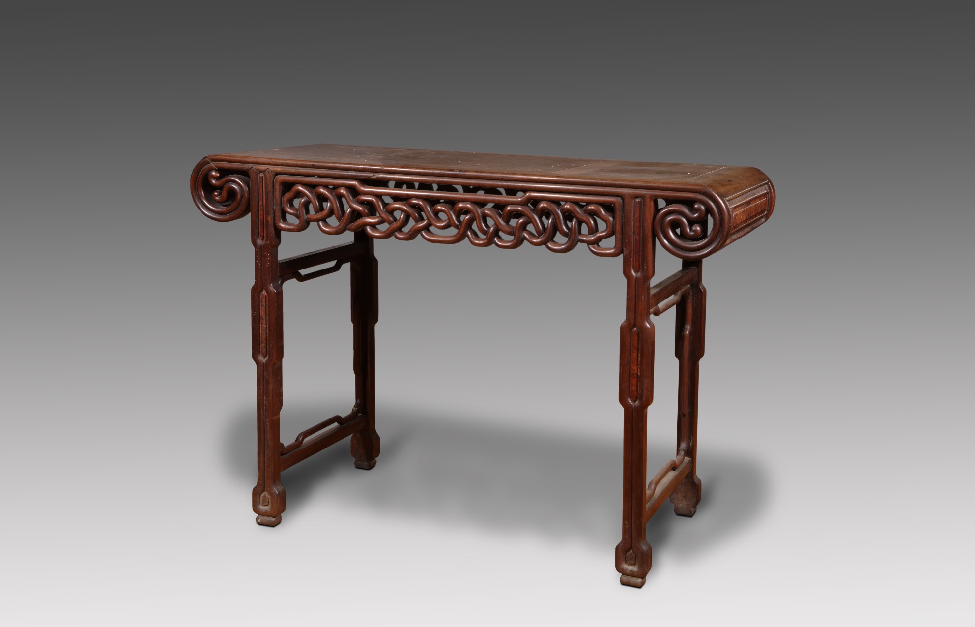 酸枝木卷头小案